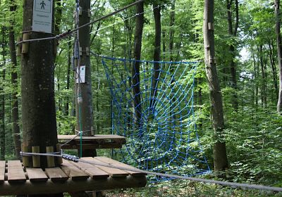 Jugendausflug Kletterwald / Tiefenhöhle Laichingen 2008