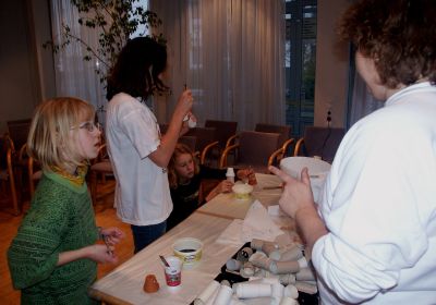 Weihnachtsbasteln 2003